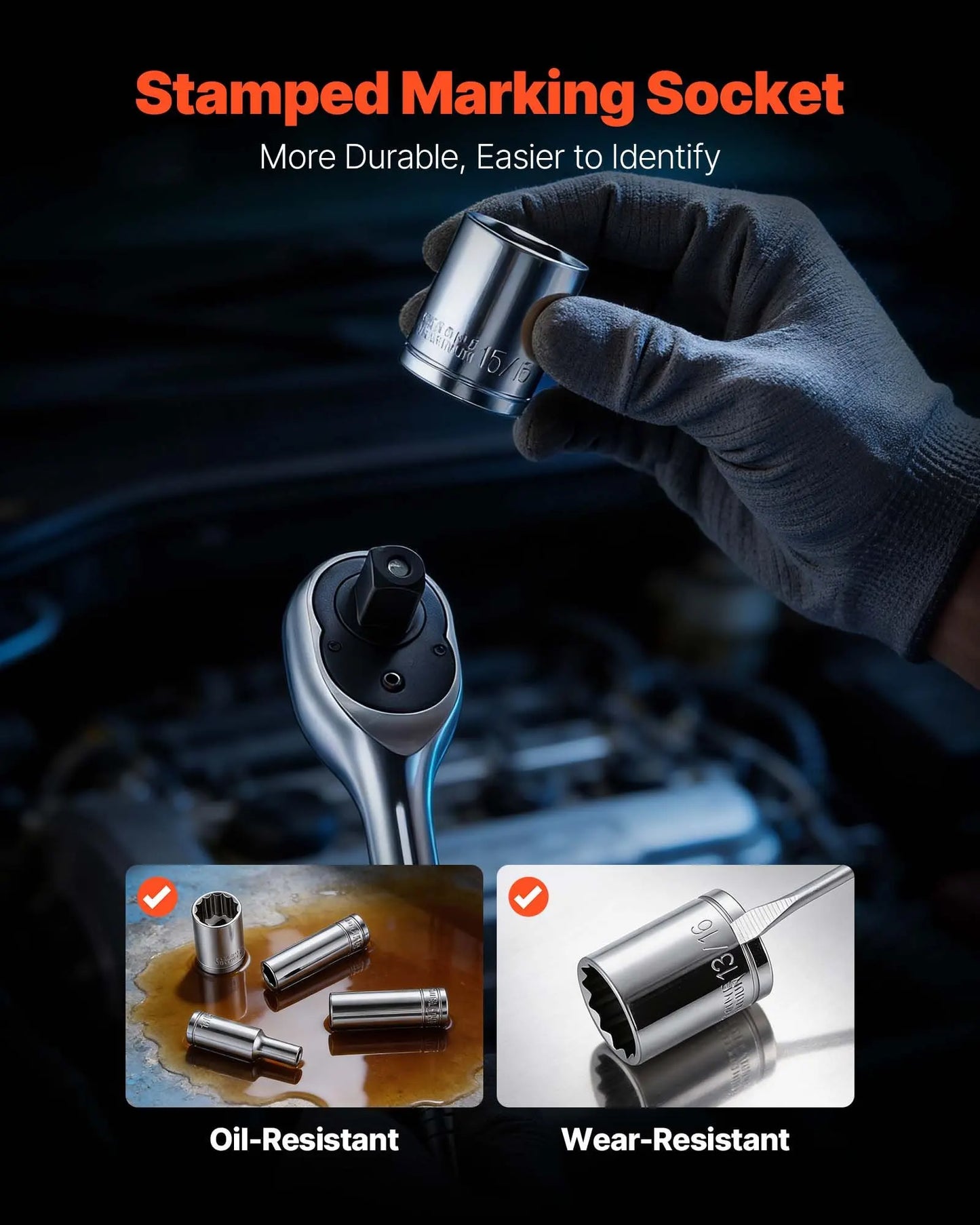 TORVEX™ 308-Piece Professional Mechanic Tool Set