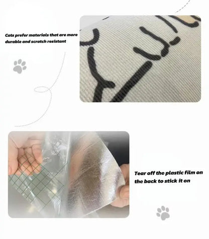 【Buy 1, Get Free Toy Mouse!】Wall Mounted Cat Scratching Board