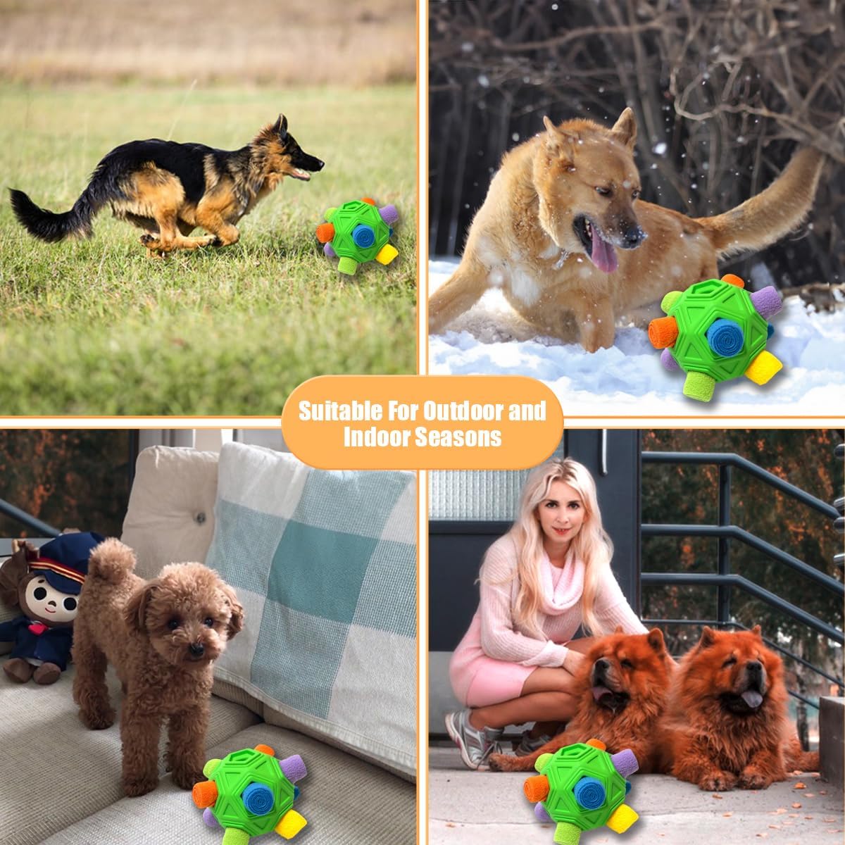 🎁Meet Christmas 50% OFF-Dog Puzzle Ball